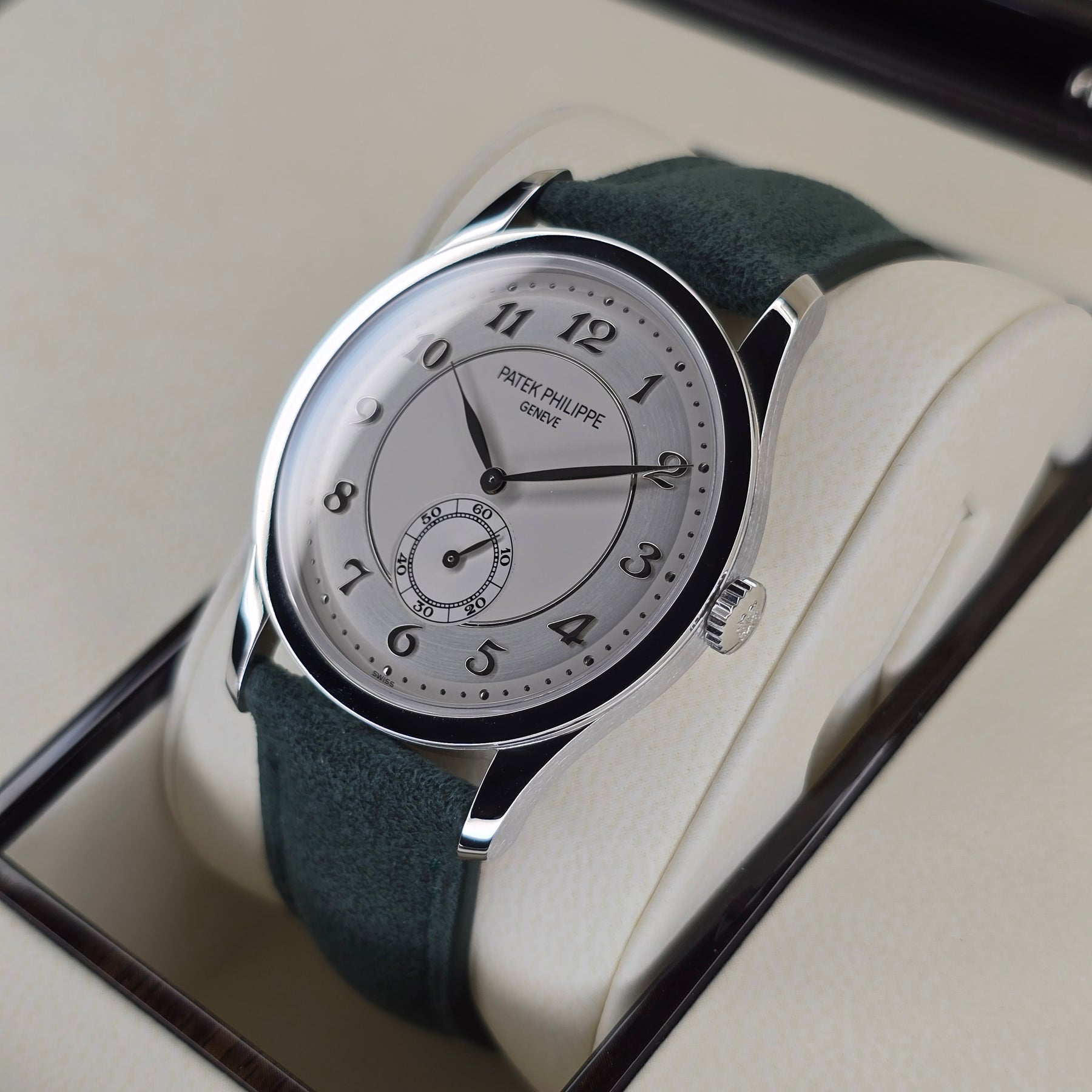 Patek Philippe Calatrava 5196P-001 right side