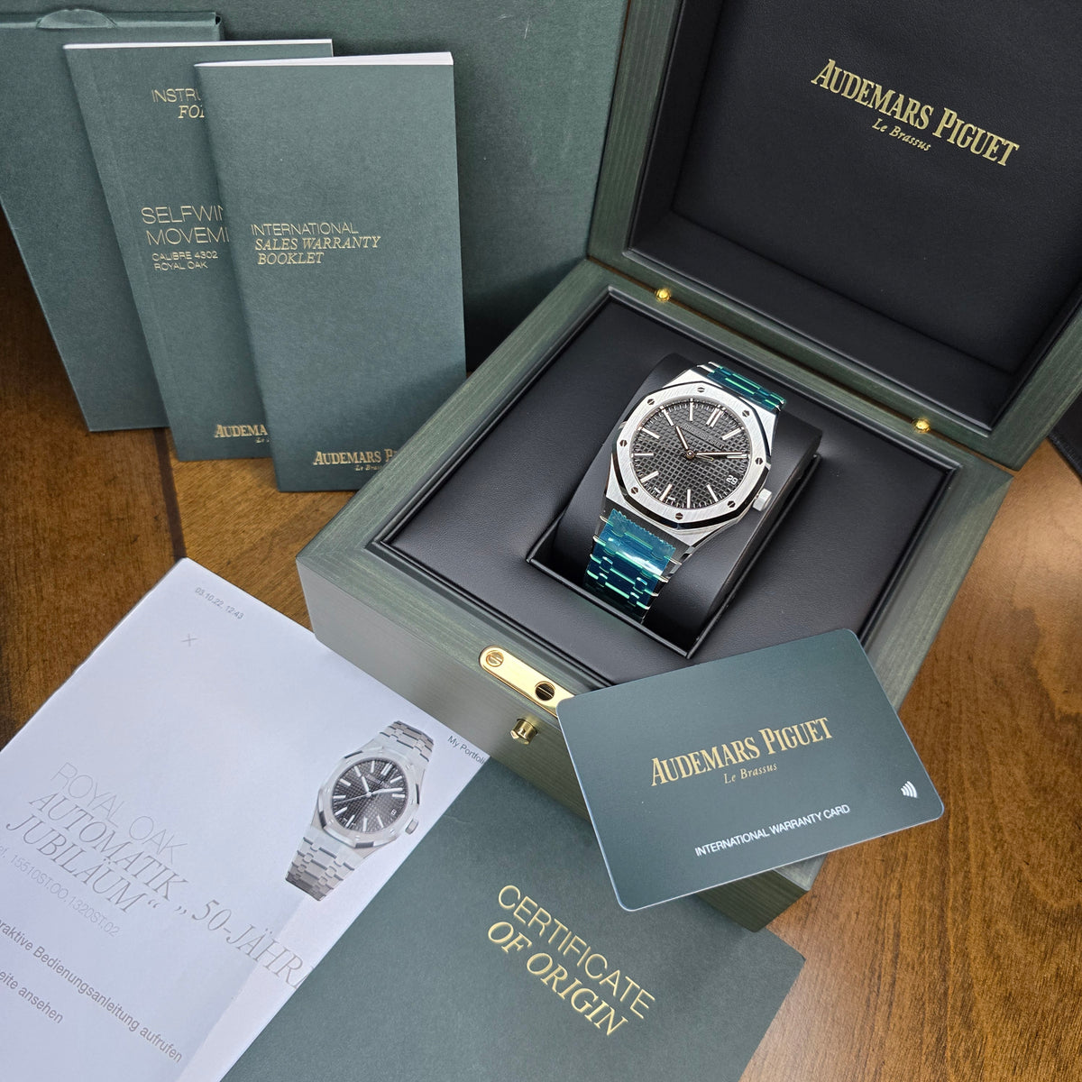 Audemars Piguet Royal Oak 50th Anniversary 15510st full set