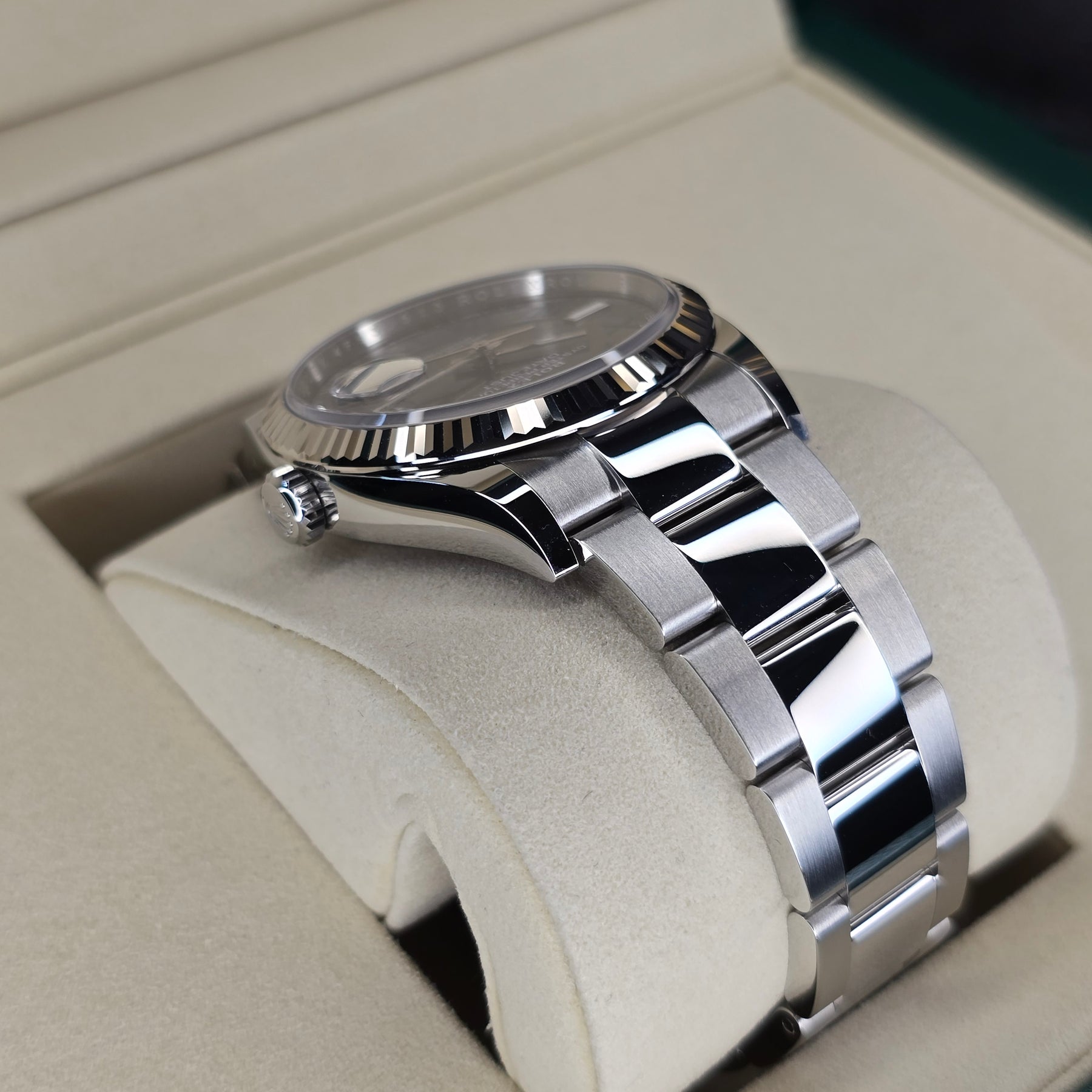 Rolex Datejust 126234 Wimbledon lug, oyster bracelet