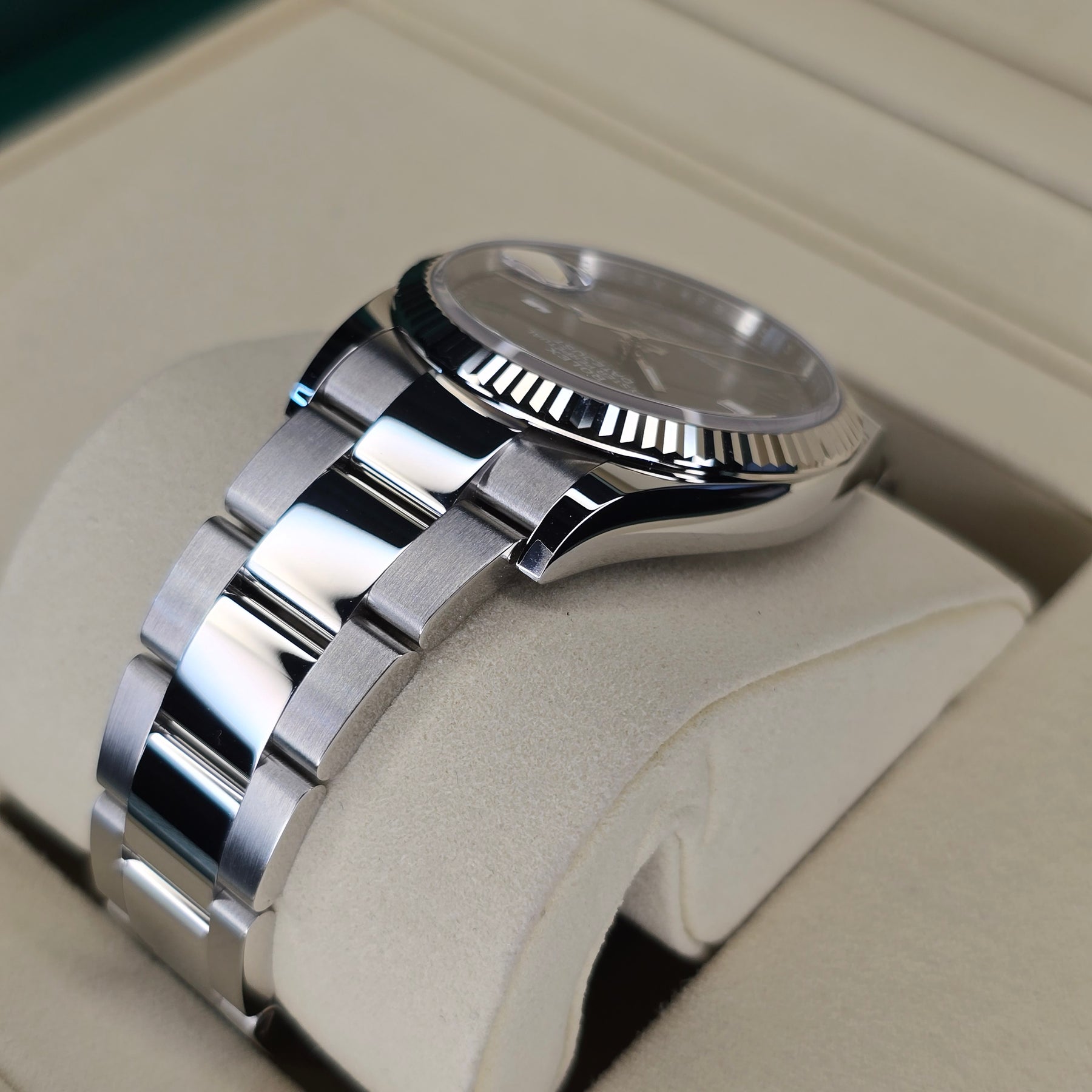 Rolex Datejust 126234 Wimbledon lug, oyster bracelet