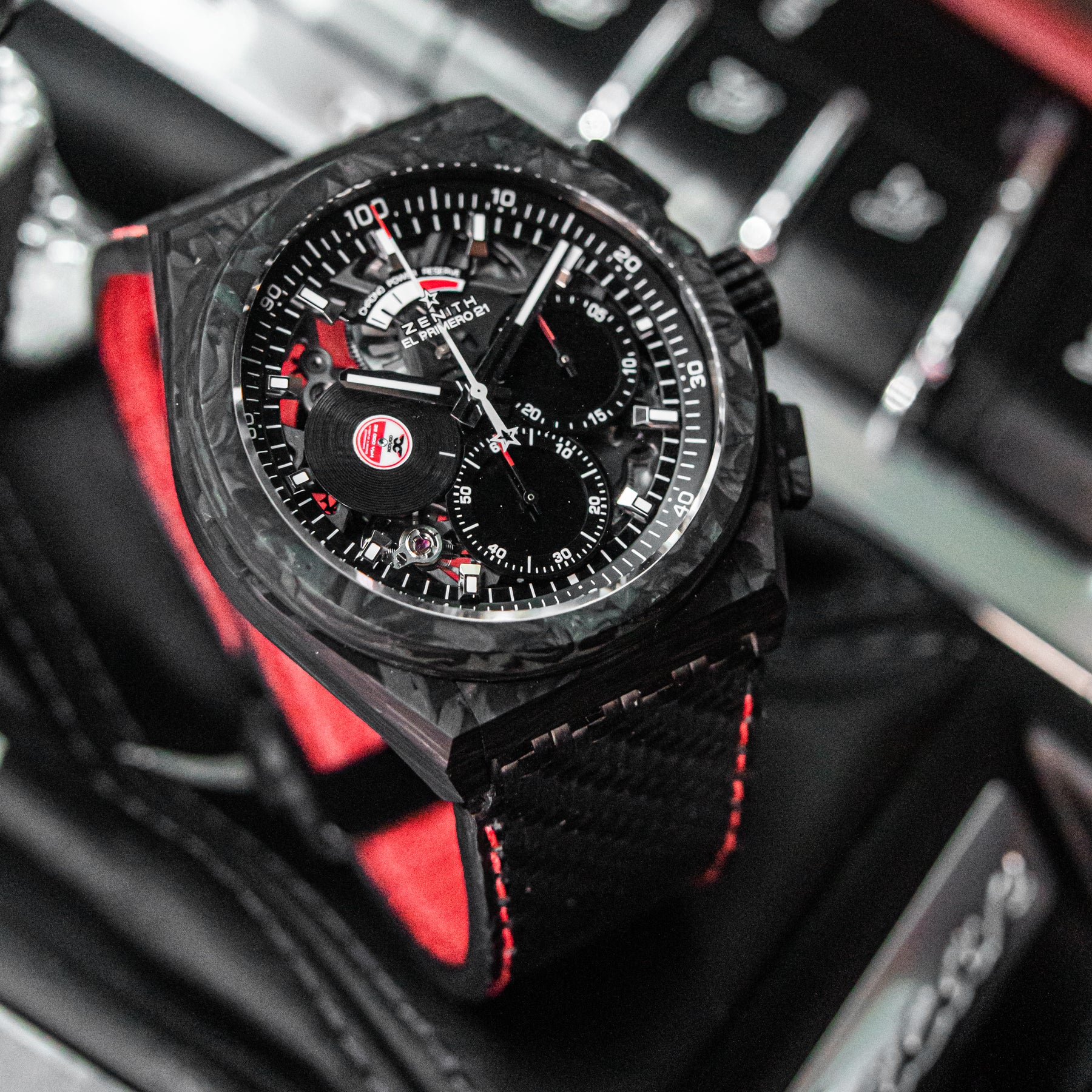 Zenith El Primero Defy 21 Carl Cox Limited from view