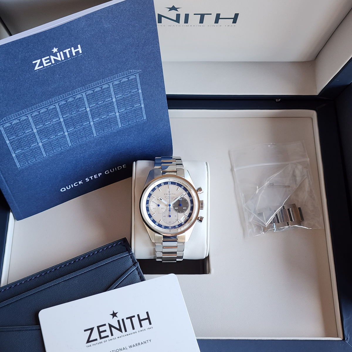 Zenith Chronomaster Original Limited edition full set view