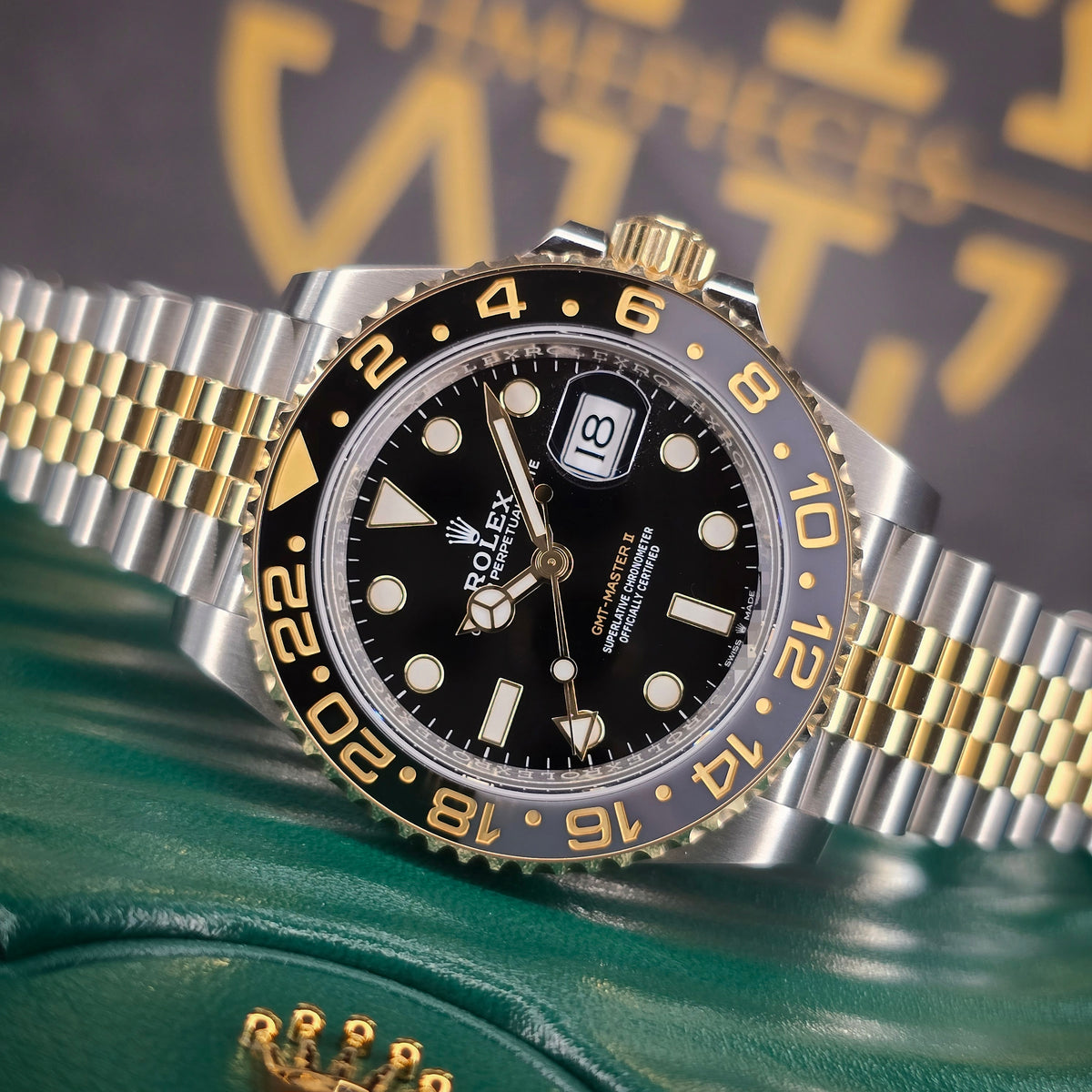 Rolex GMT-Master II Bumblebee Zombie 126713GRNR 40mm
