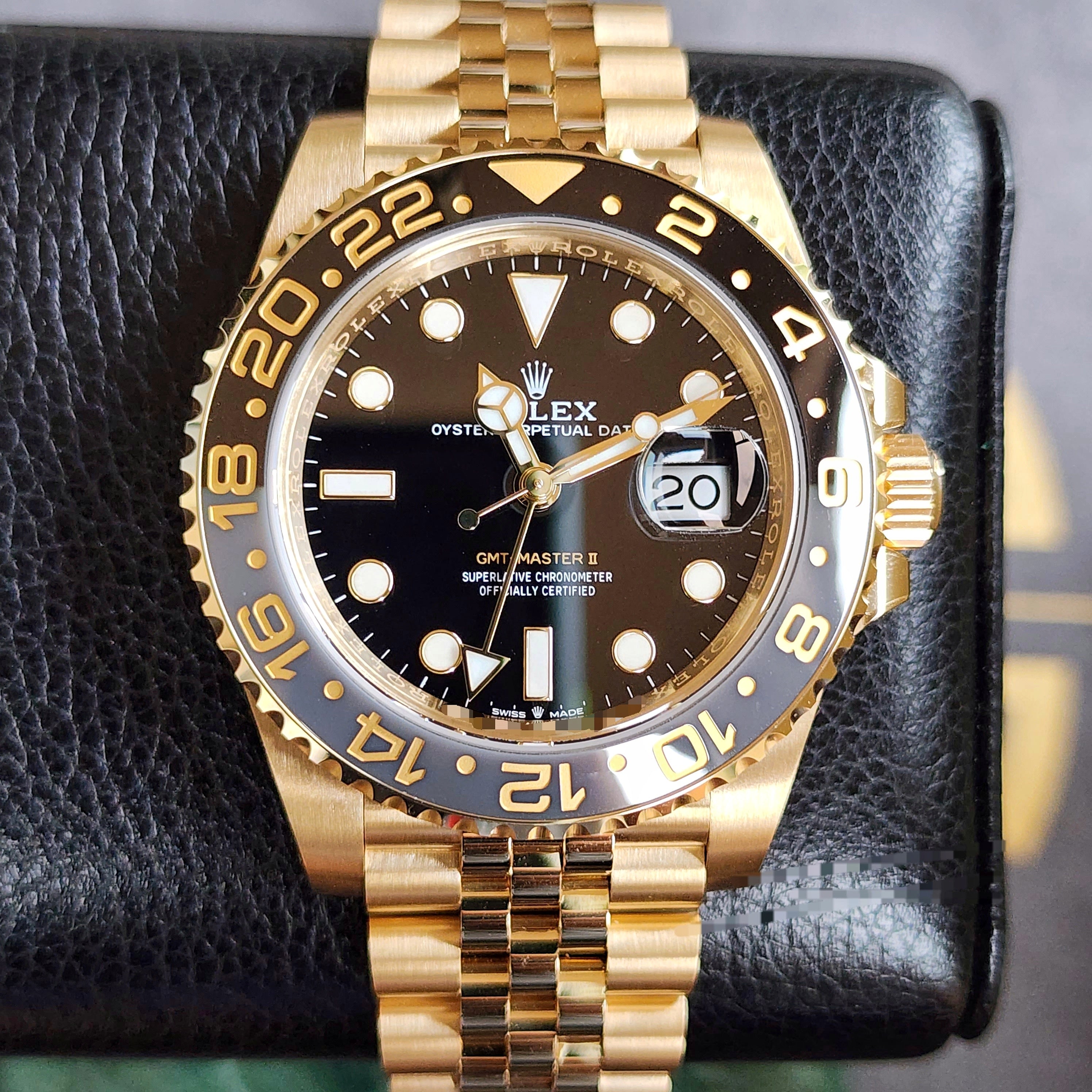 Rolex GMT Master II Yellow Gold 40mm