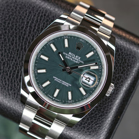 Rolex Datejust Mint Green 41mm