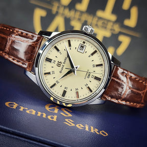 Grand Seiko Elegance SBGM221 front view