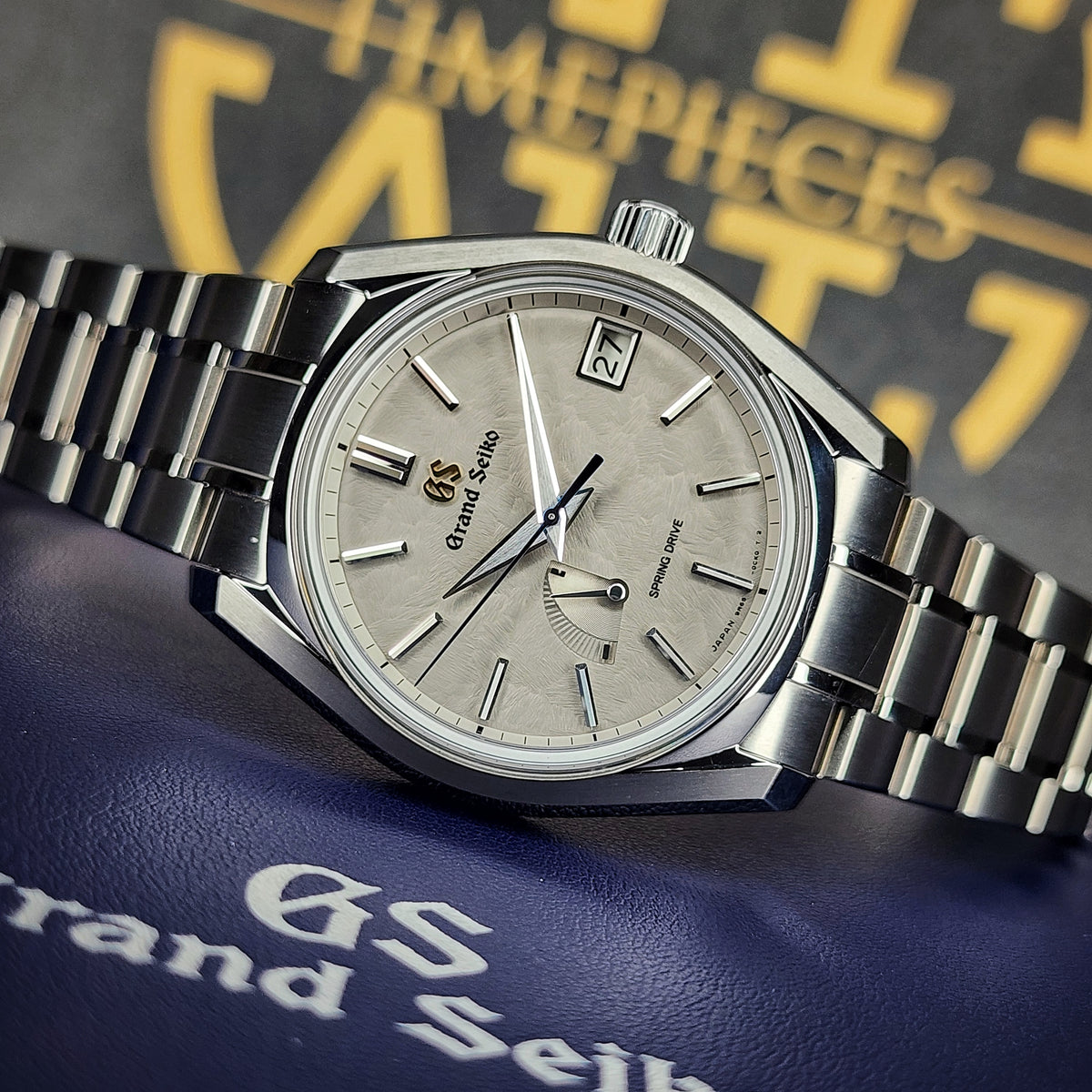 Grand Seiko Heritage SBGA415 front view 