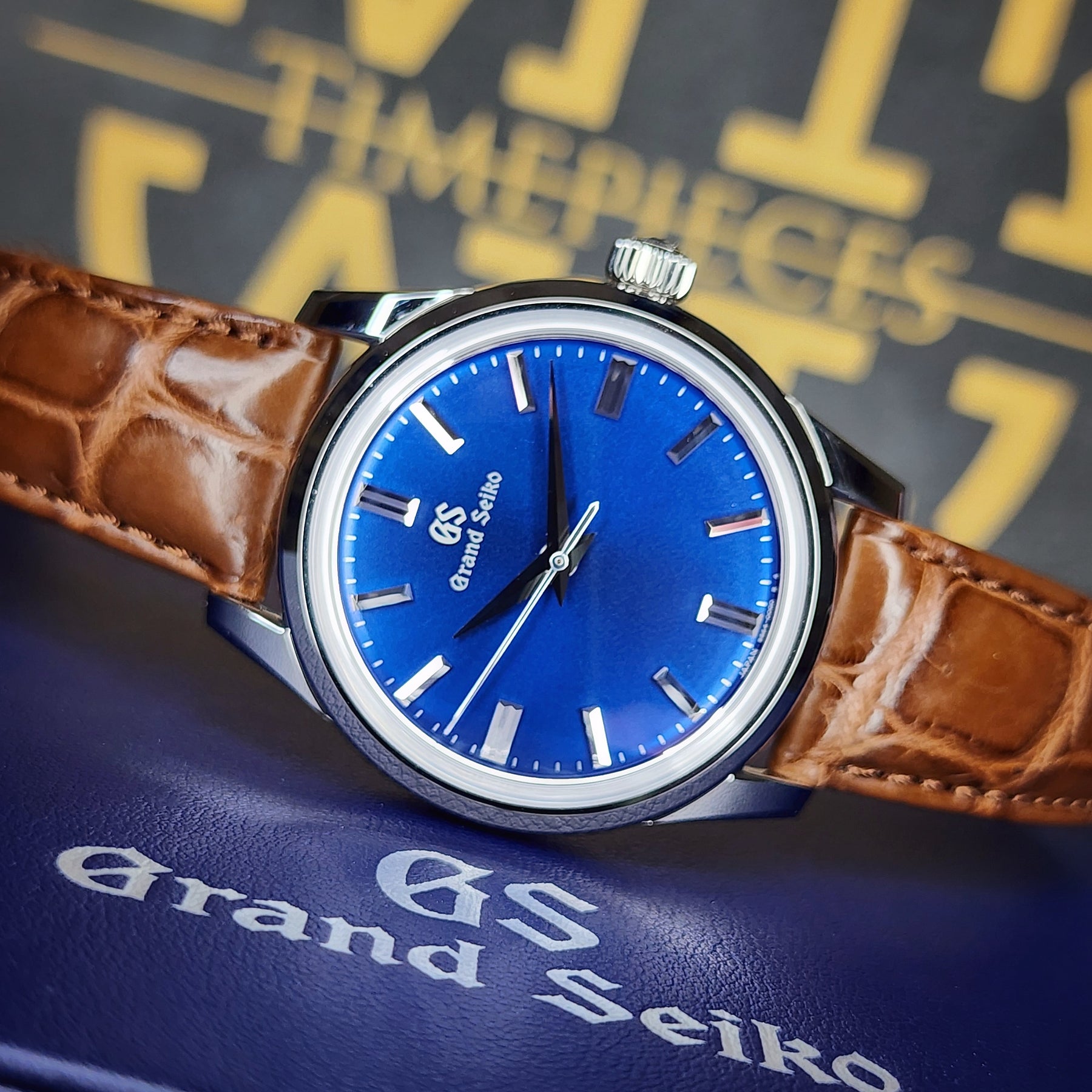 Grand Seiko Elegance SBGW279 37mm front view 