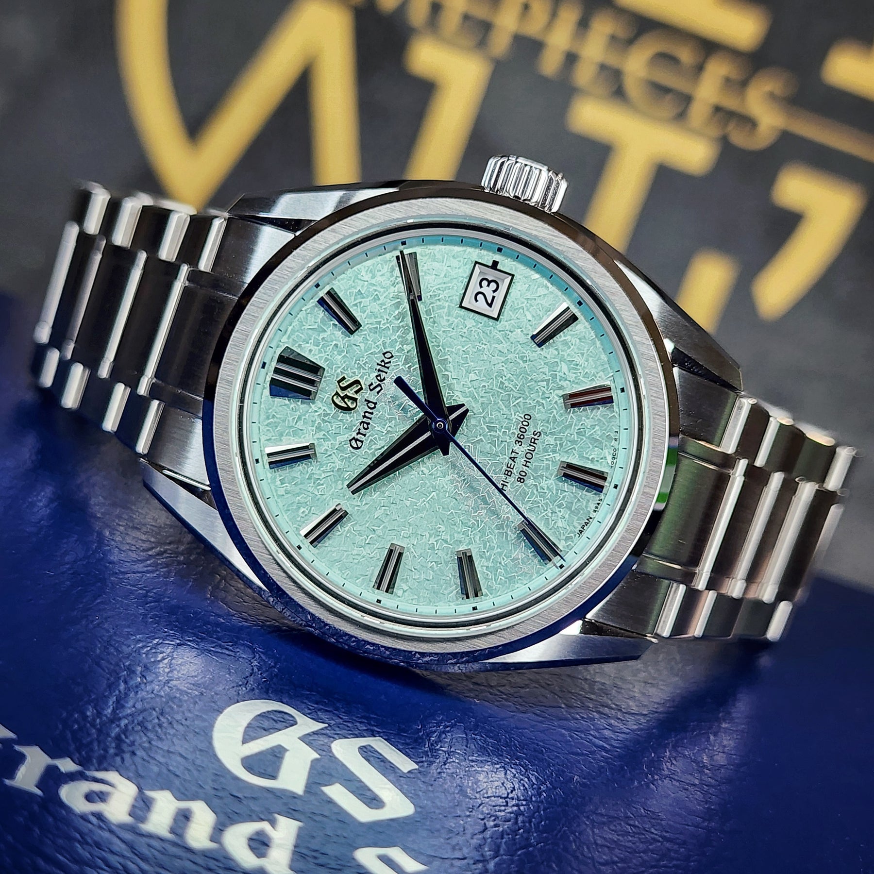 Grand Seiko SLGH021  Genbi Valley Limited Edition front view 