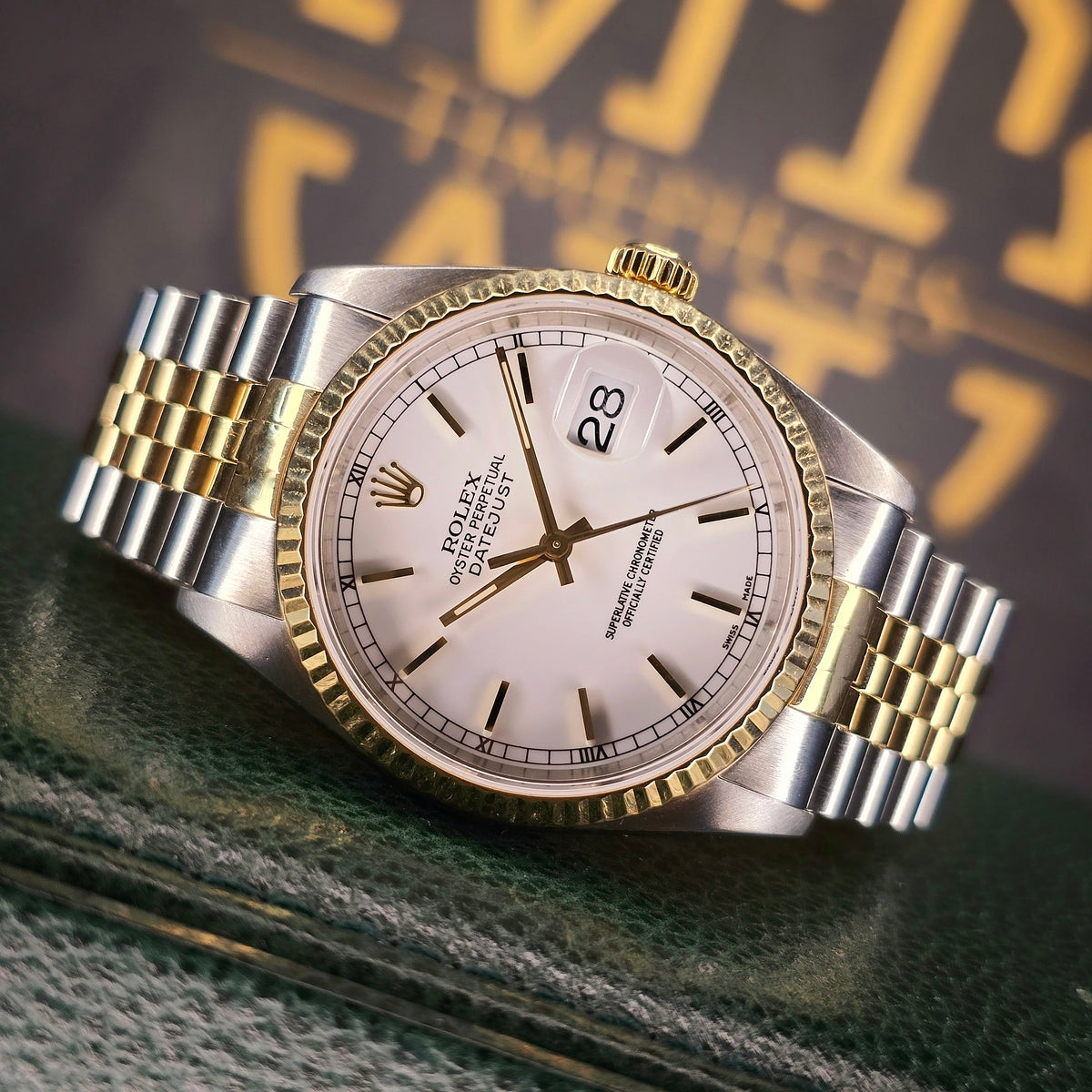 Rolex Datejust 36 Two-Tone 16233 front view