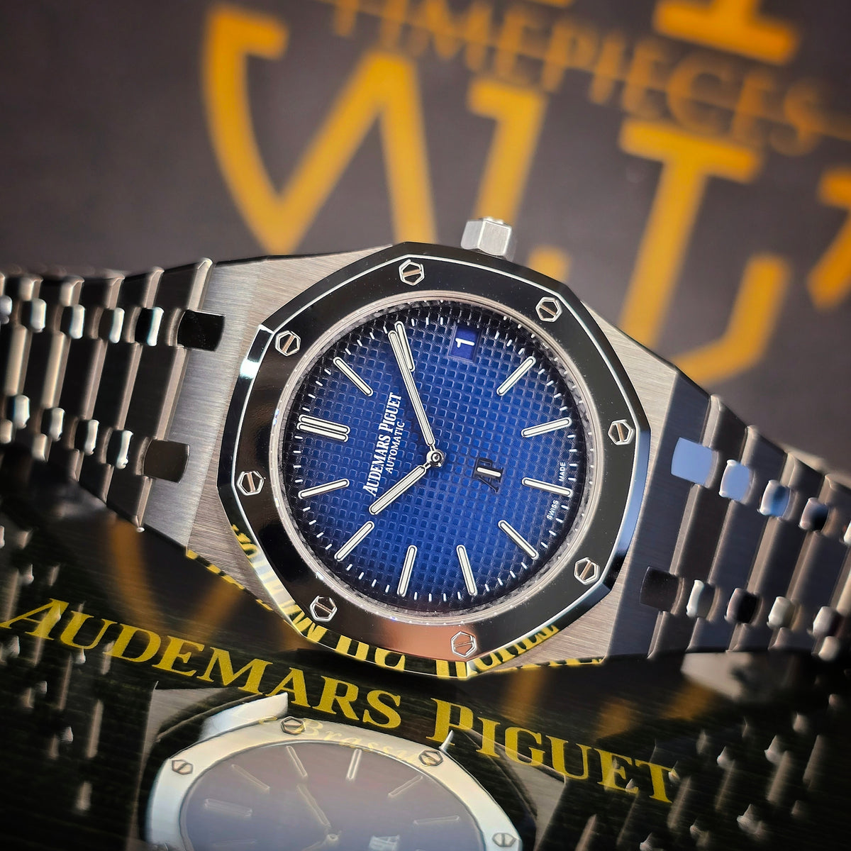 Audemars Piguet Royal Oak Jumbo  Extra Thin 15202IP front