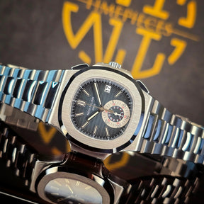 Patek Philippe Nautilus Blue Dial 5980/1A front