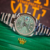 Rolex Datejust 126234 Mint Green Oyster dial