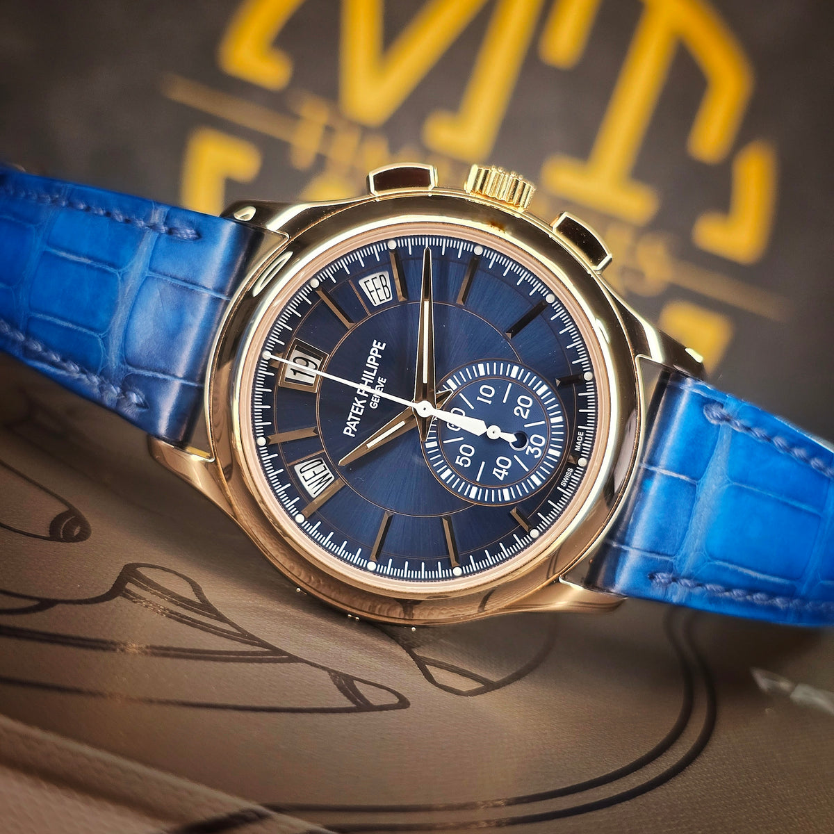 Patek Philippe Complications Annual Calendar 5905R-010 dial