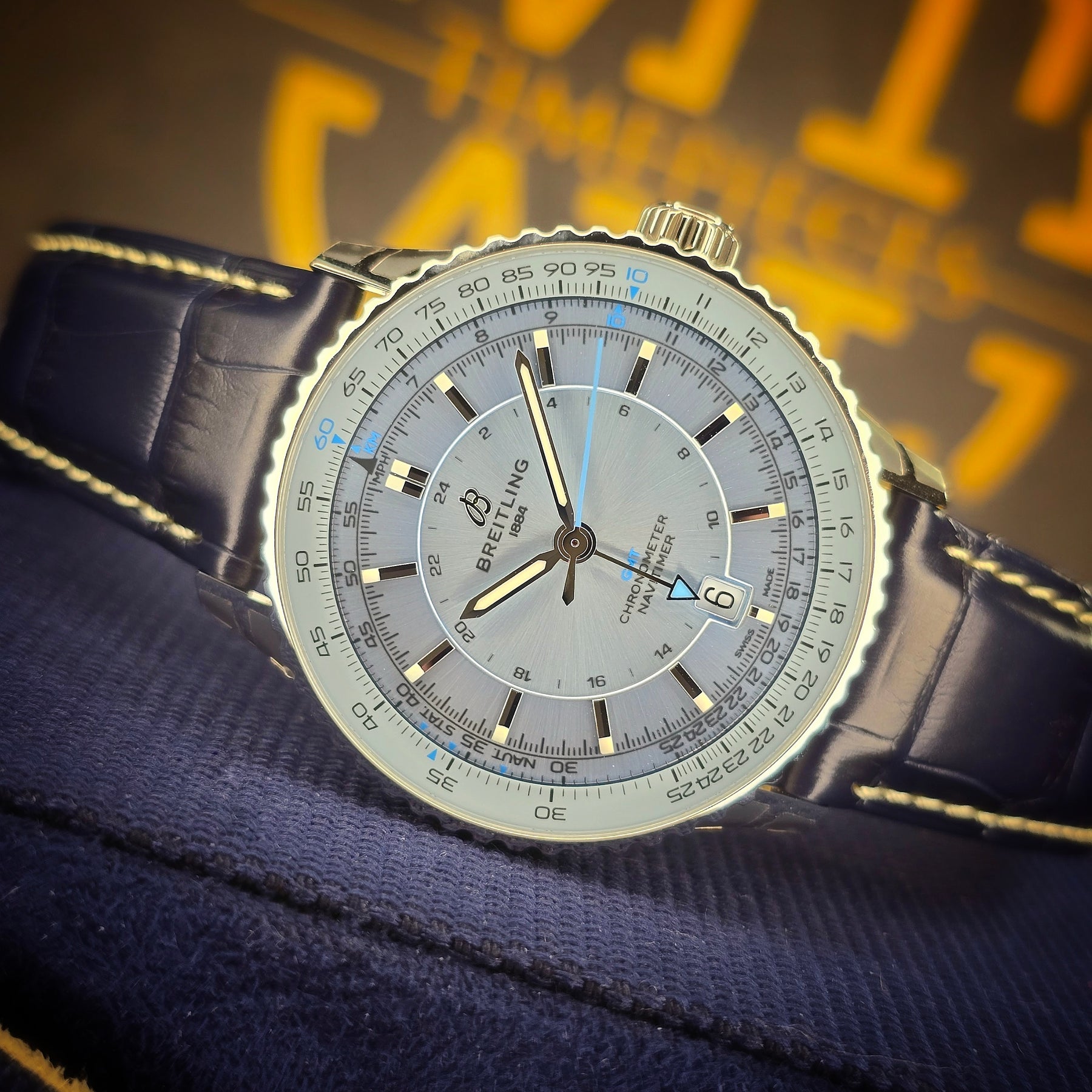Breitling Navitimer Ice Blue A32310171C1P1 dial