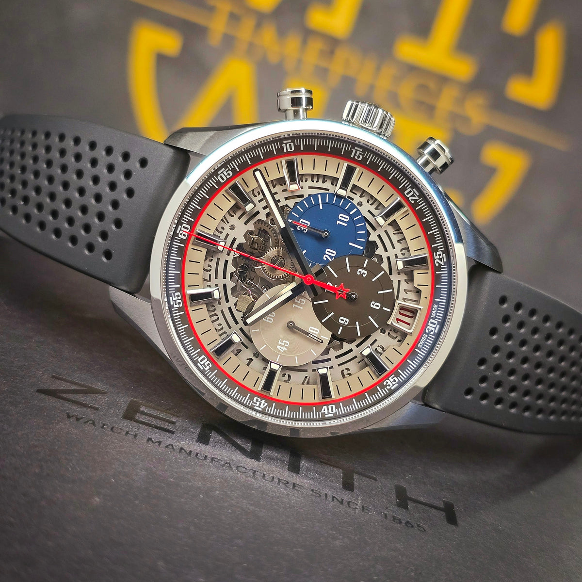 Zenith Chronomaster El Primero 03.2522.400/69.R576 Skeleton dial