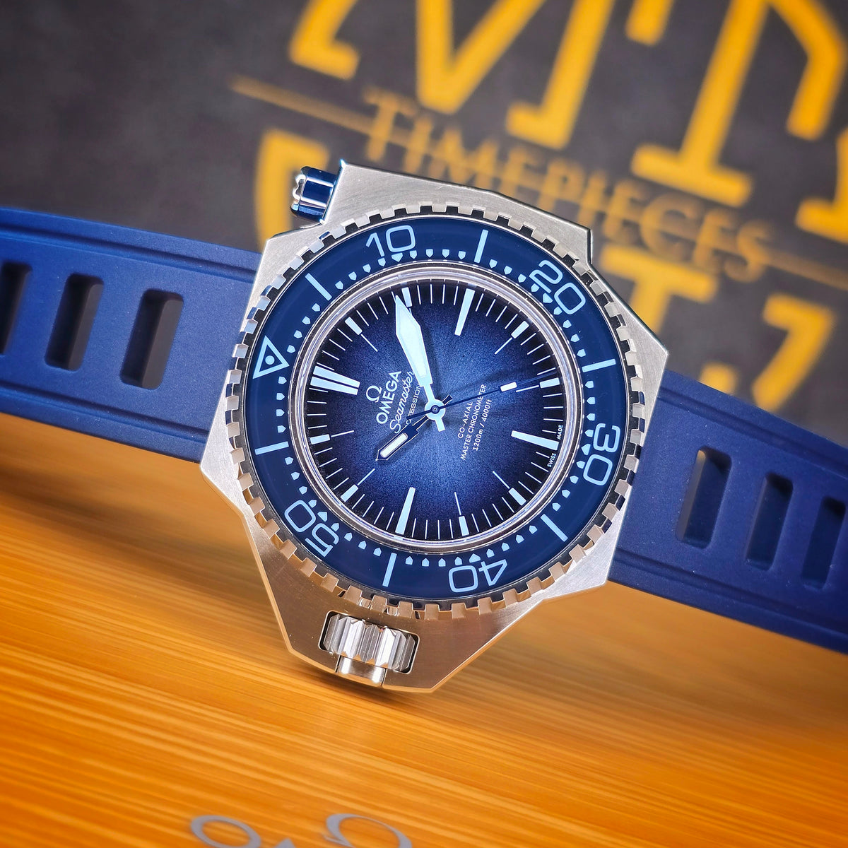 Omega Seamaster Ploprof 227.32.55.21.03.001  dial