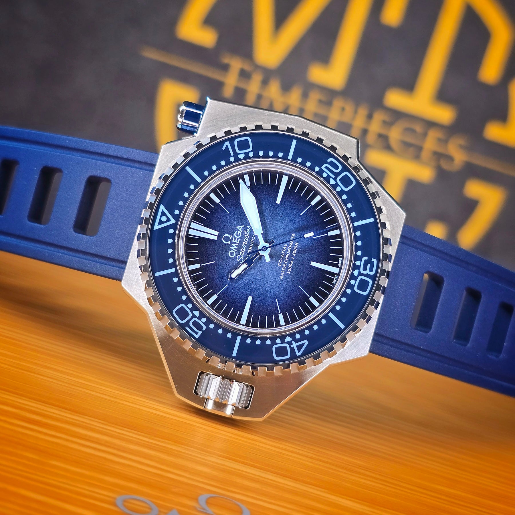 Omega Seamaster Ploprof 227.32.55.21.03.001  dial