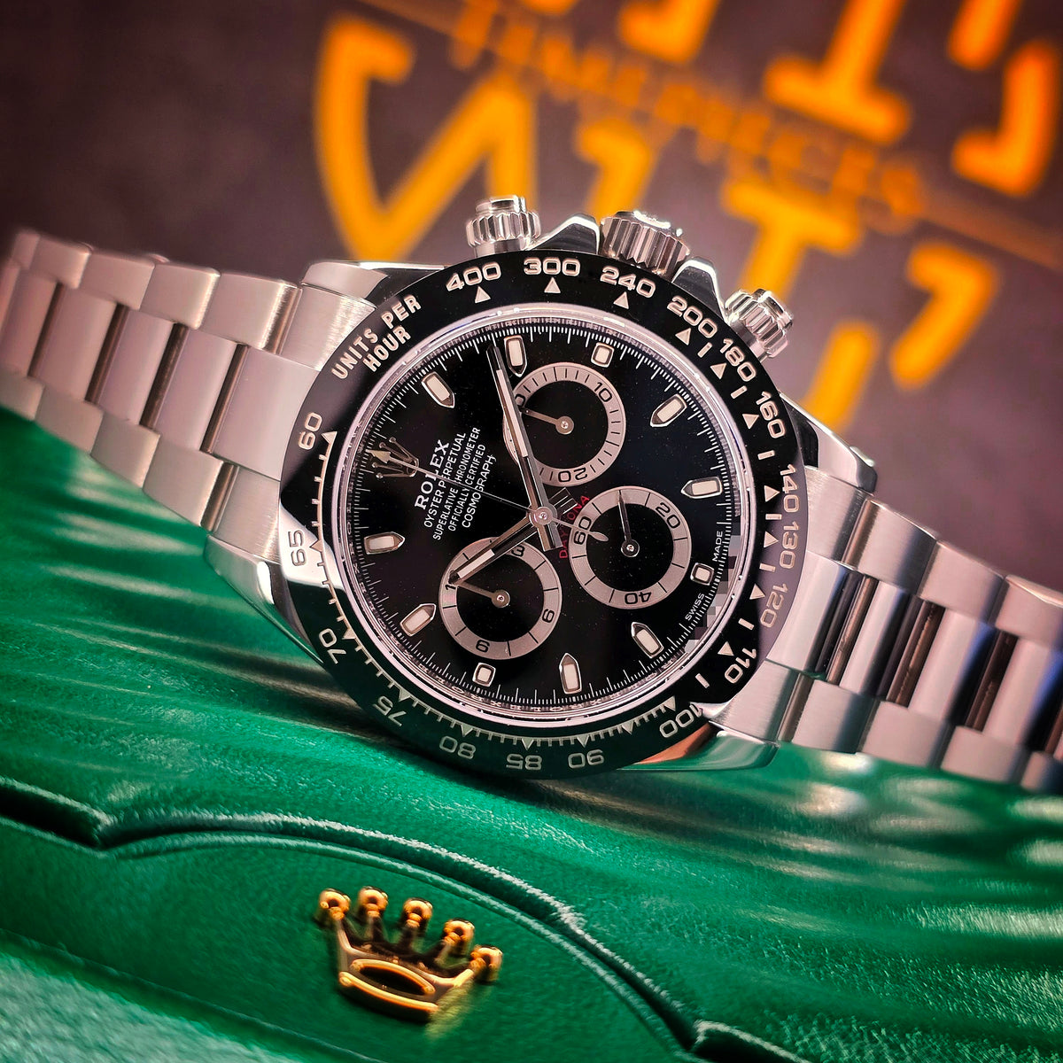 Rolex Cosmograph Daytona 116500LN dial