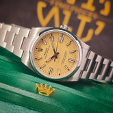 Rolex Oyster Perpetual Beige 126000 dial