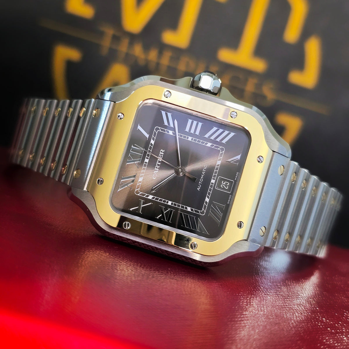 Cartier Santos Large W2SA0030 dial