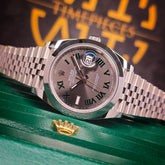Rolex Datejust 41 126300 Wimbledon dial