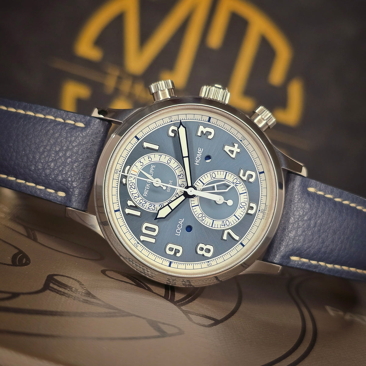 Patek Philippe Calatrava Pilot Travel Time 5924G front