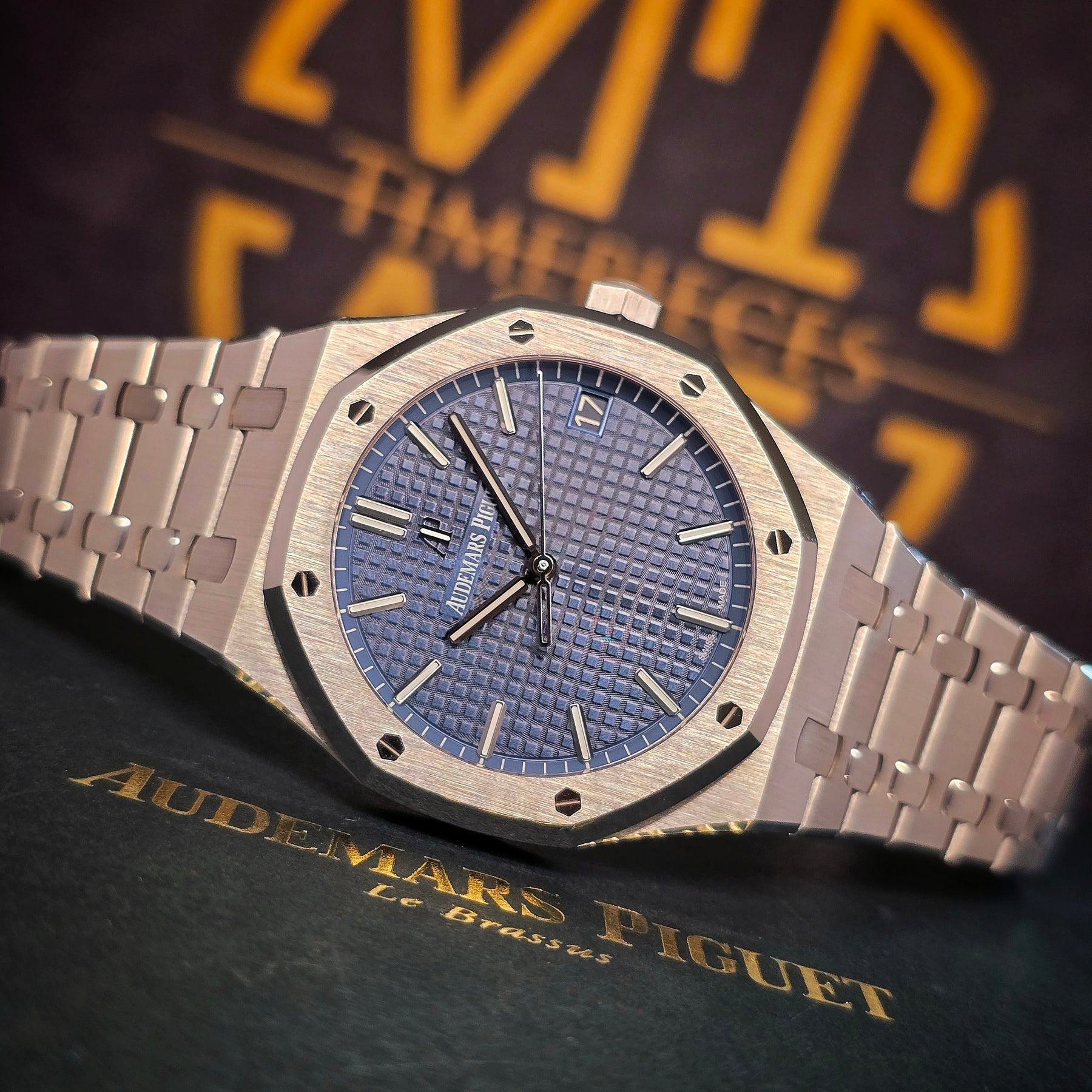 Audemars Piguet Royal Oak Blue Dial 15500st 41mm