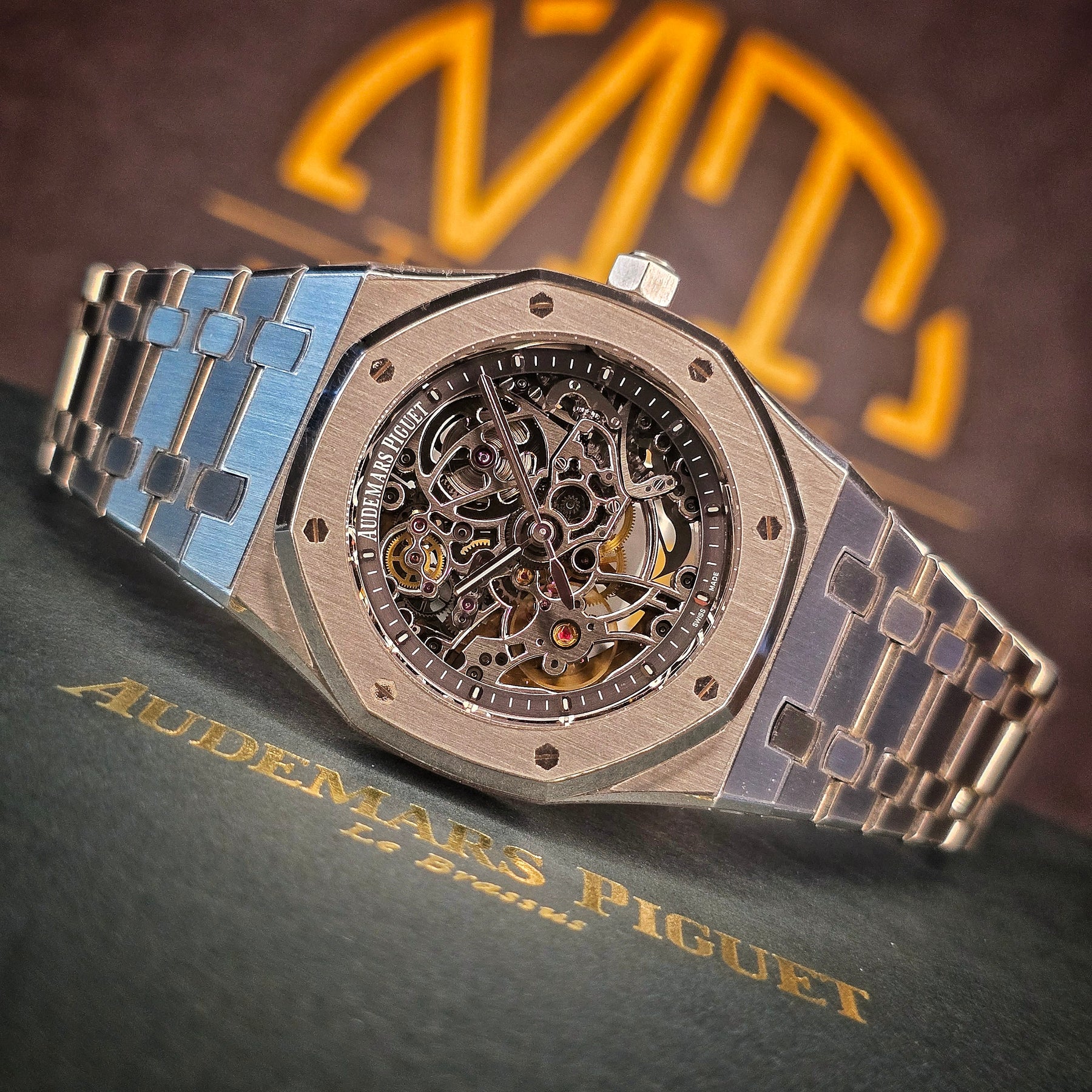 Audemars Piguet Royal Oak Skeleton 15305st front