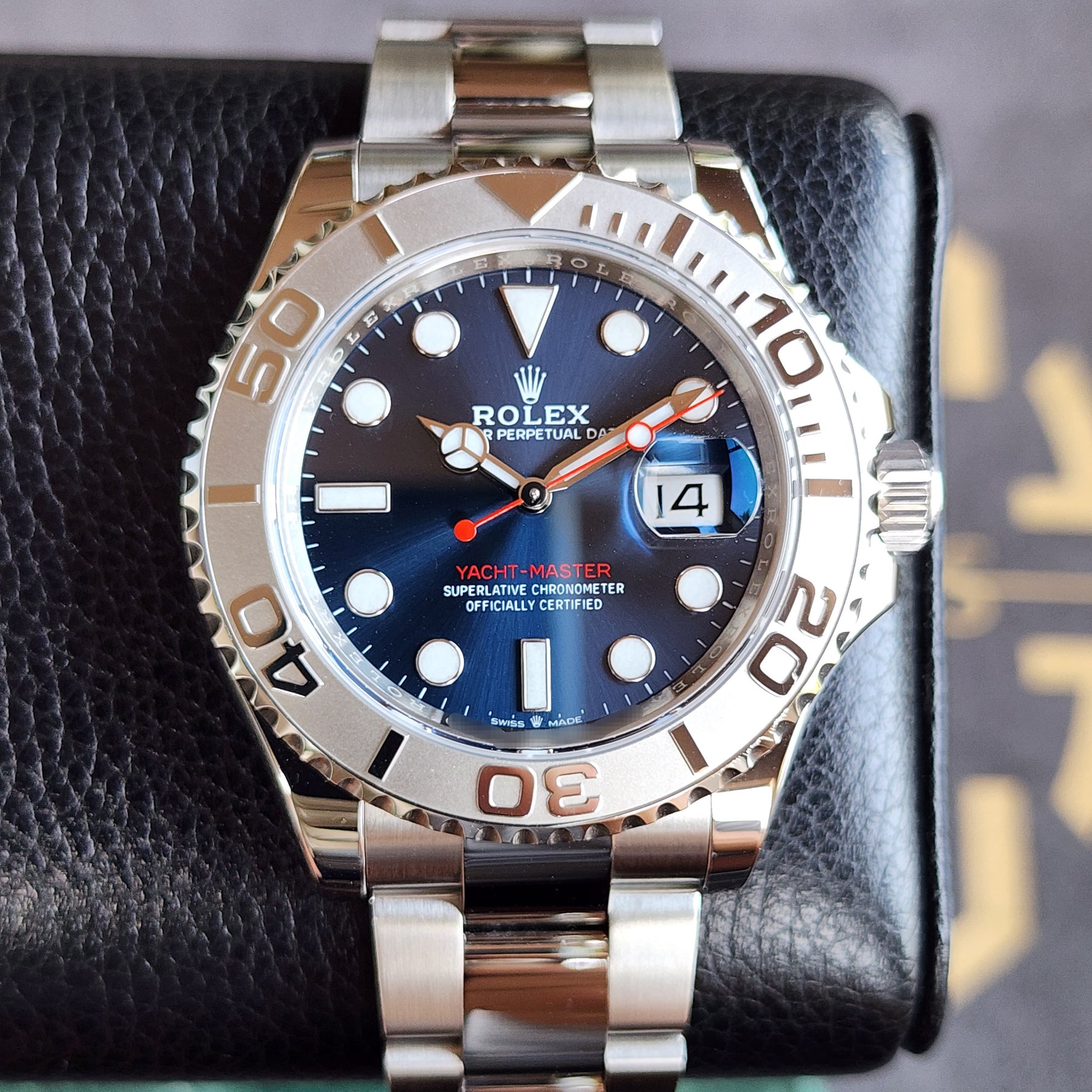 Rolex - Yachtmaster blue!