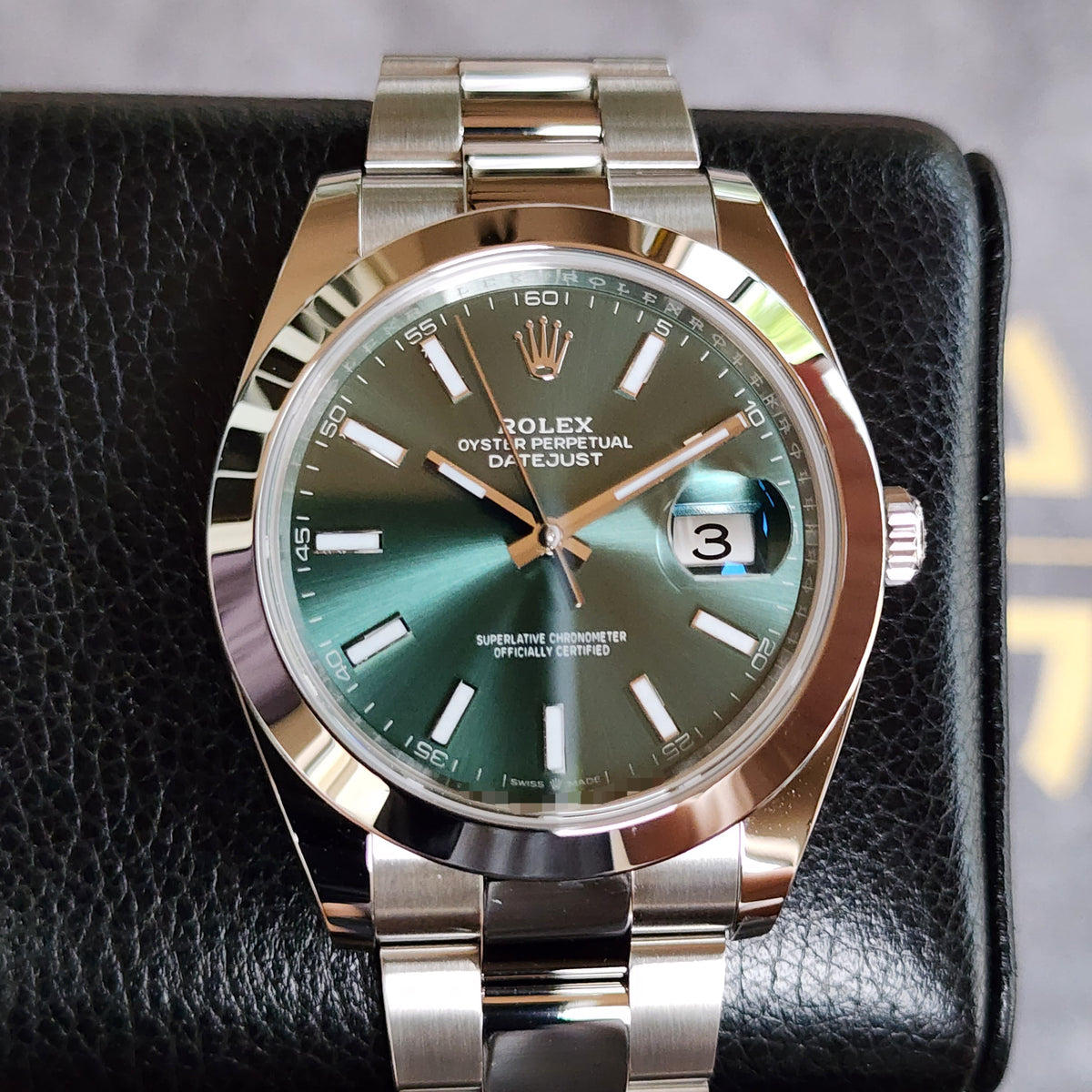 Rolex Datejust Mint Green 126300 41mm