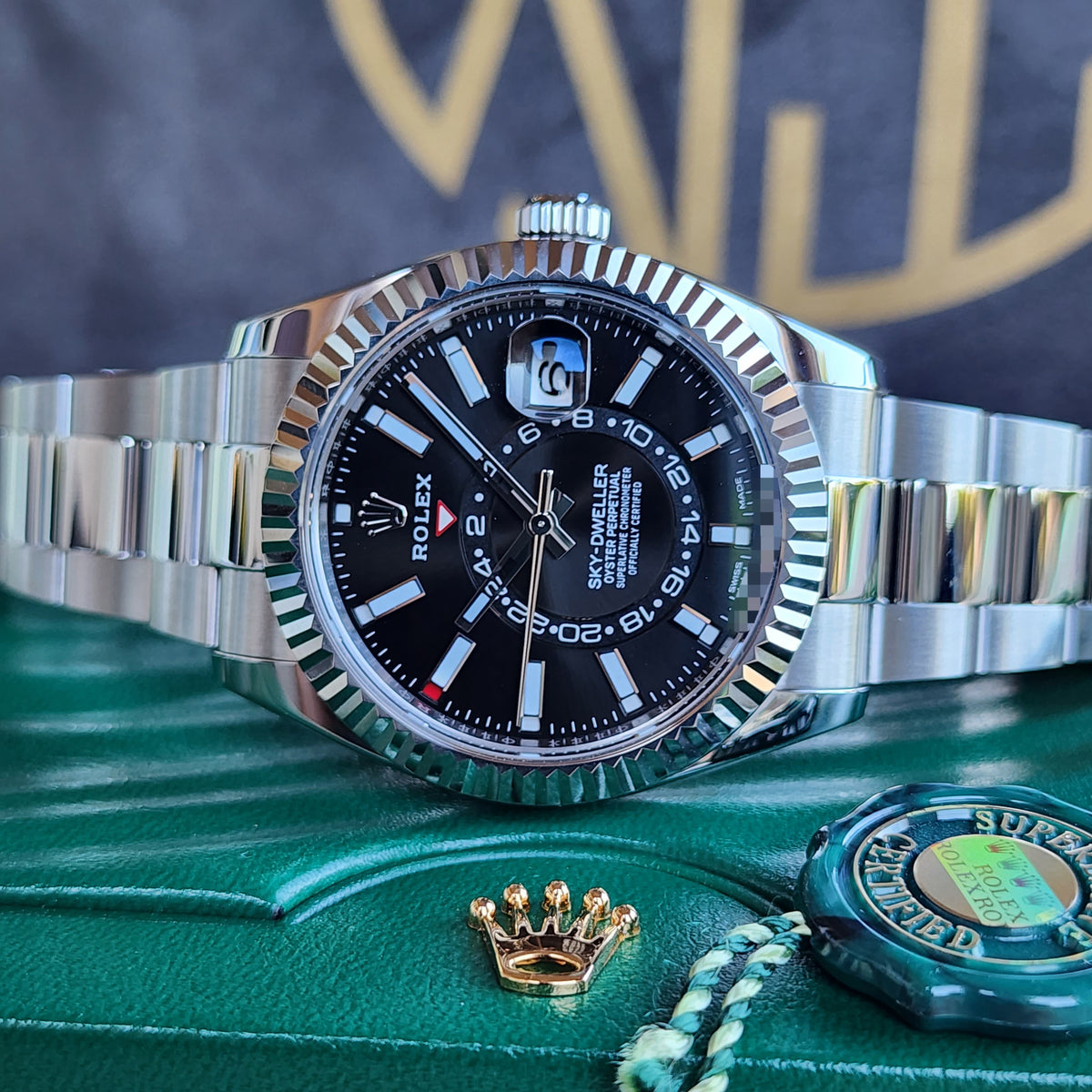 Rolex Sky-Dweller Steel 326934 front view