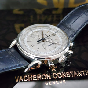 Vacheron Constantin Historiques Cornes De Vache 1955 crown, pushers view