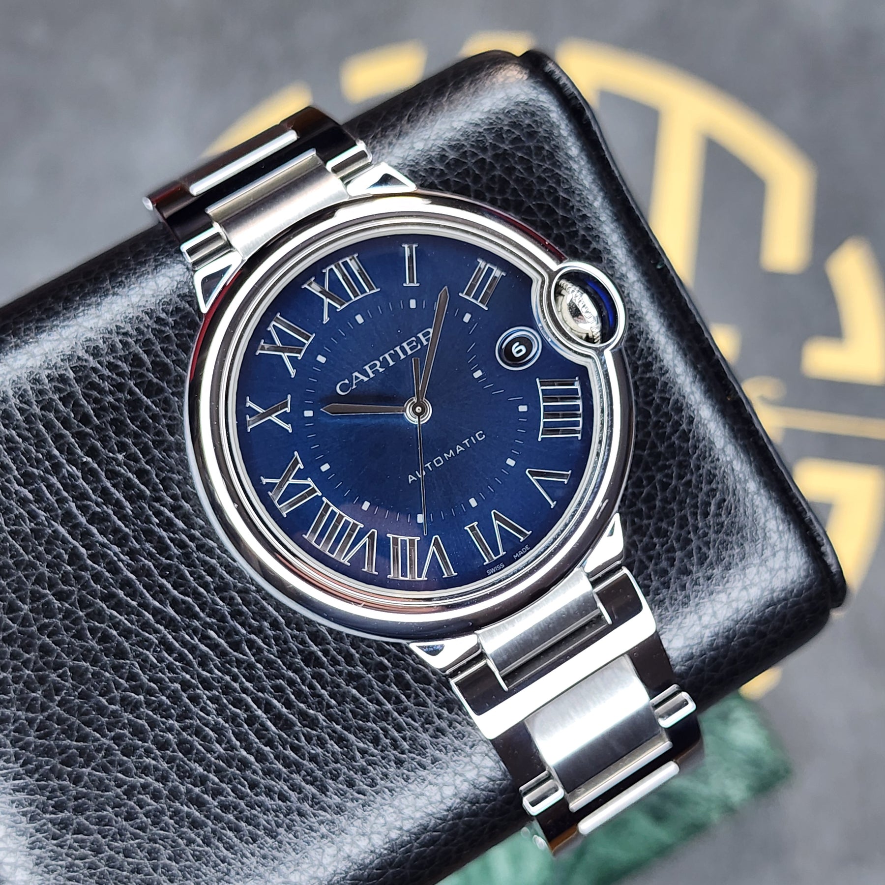 Cartier Ballon Bleu 40mm front view 