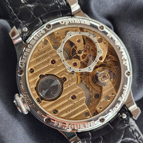 F.P. Journe Chronomètre Optimum caseback, movement view