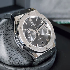 Hublot Classic Fusion Racing Grey left side view