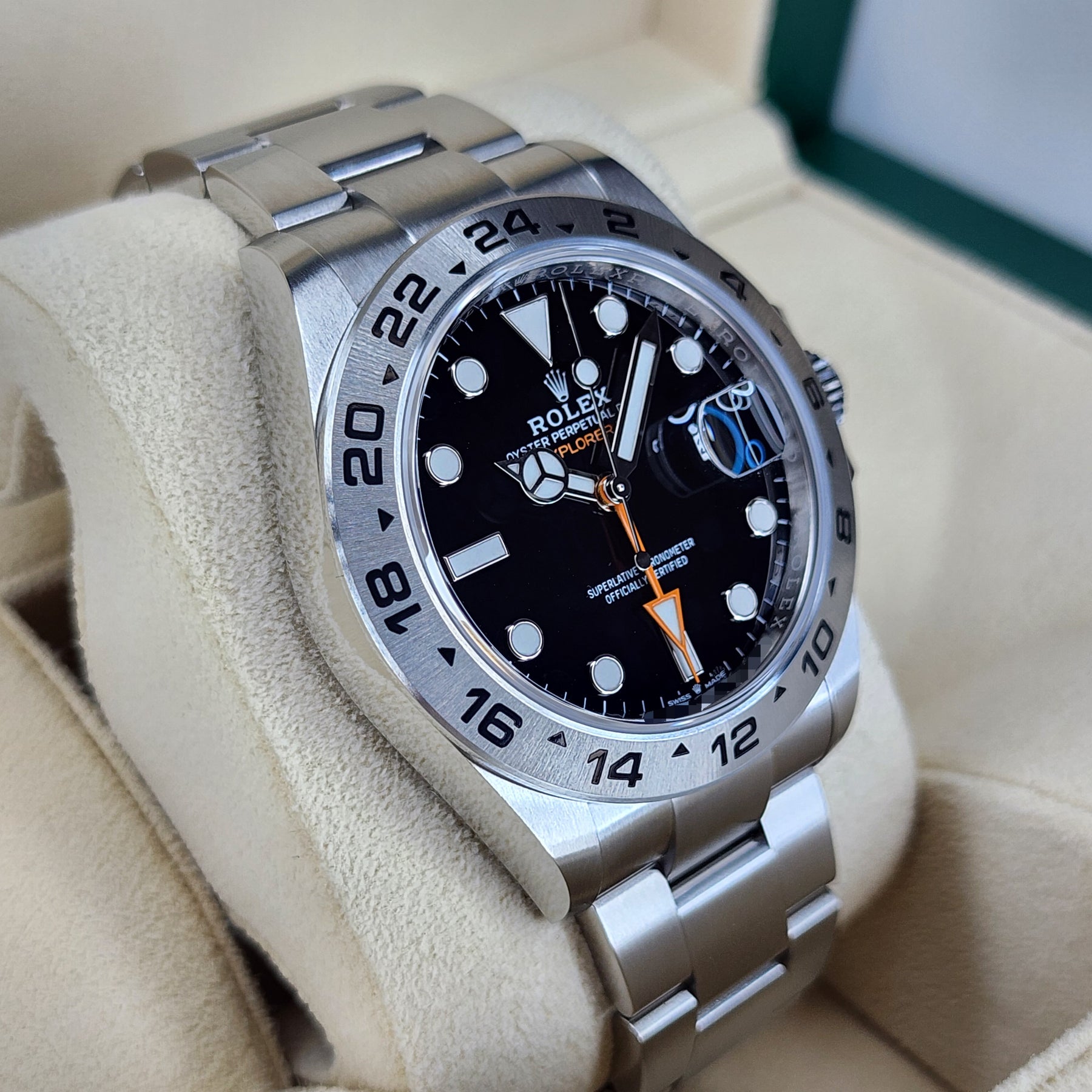 Rolex Explorer II 226570 left view 