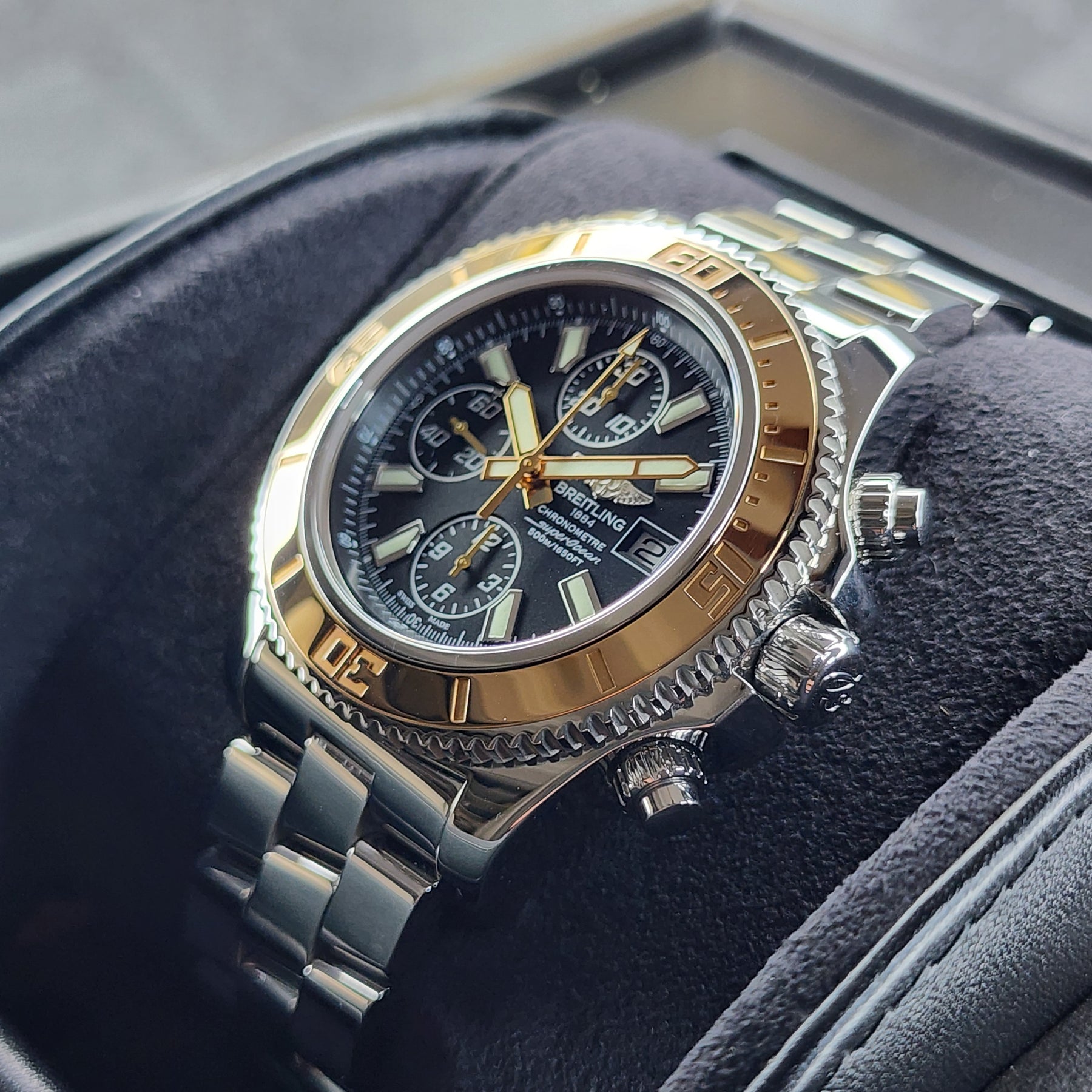 Breitling Superocean Chronograph II 44mm right view 