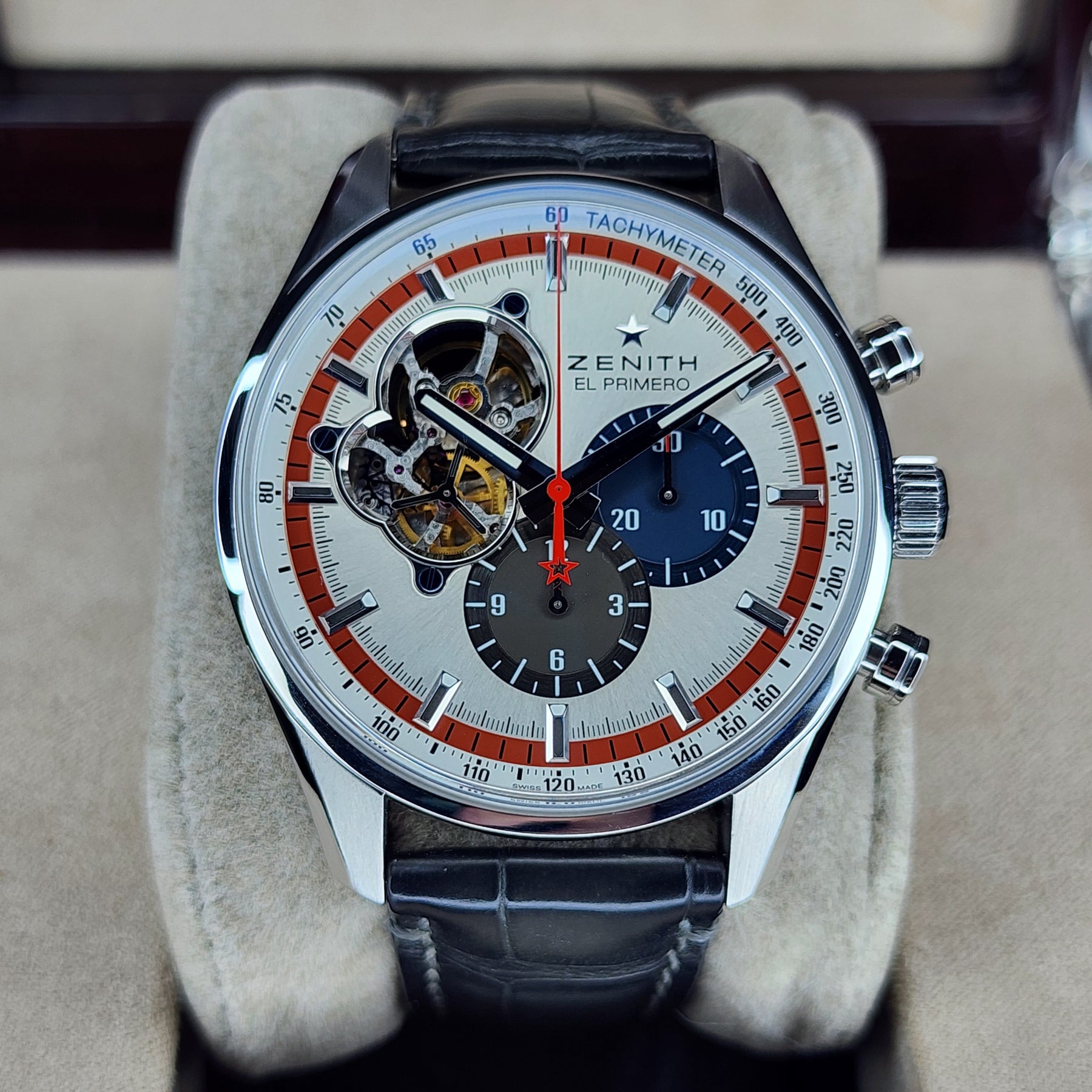 Zenith El Primero Chronomaster 1969 front view