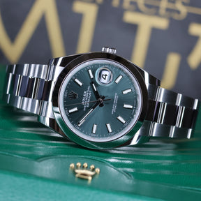 Rolex Datejust Mint Green 41mm