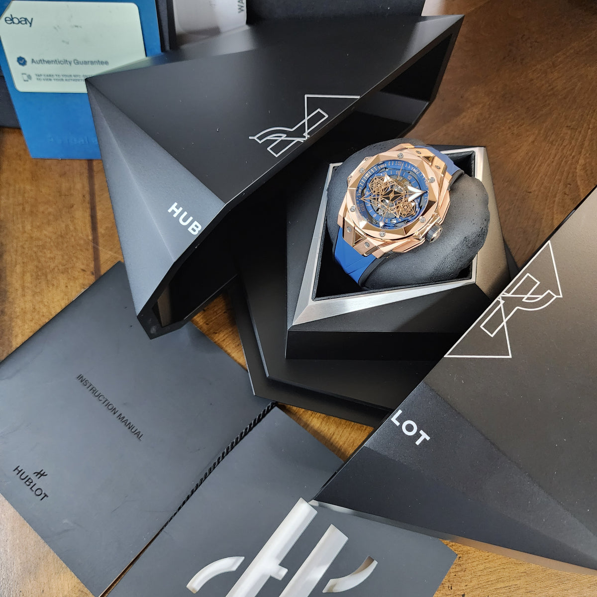 Hublot Big Bang Sang Bleu II full set