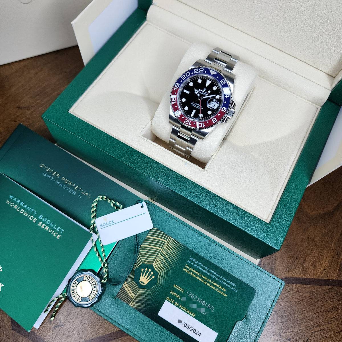 Rolex GMT-Master II "Pepsi" 40mm