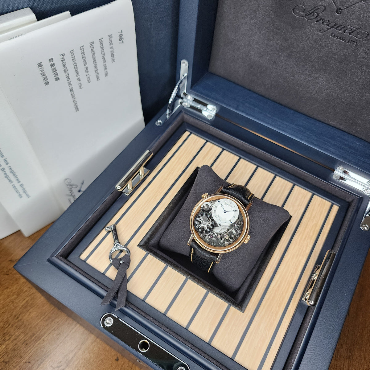 Breguet Tradition GMT 40mm full set view