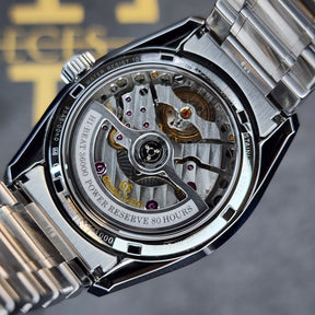 Grand Seiko SLGH021  Genbi Valley Limited Edition caseback, movement view