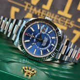 Rolex Sky-Dweller Blue Dial 326934 front view