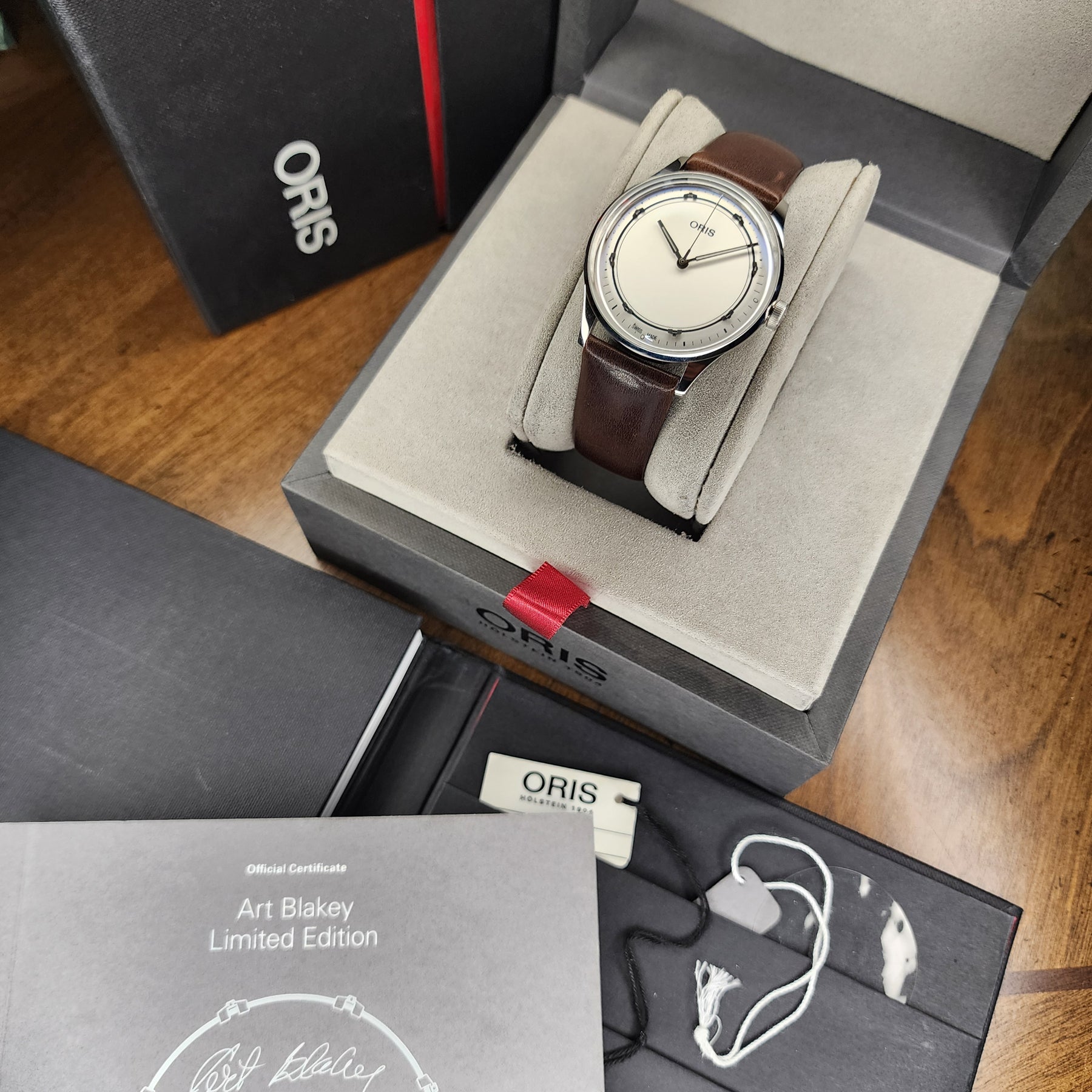 Oris Artelier Art Blakey Limited Edition full set view