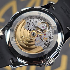 Patek Philippe Aquanaut Travel Time 5164A movement view
