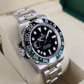 Rolex GMT-Master II 126720VTNR Sprite left side case view