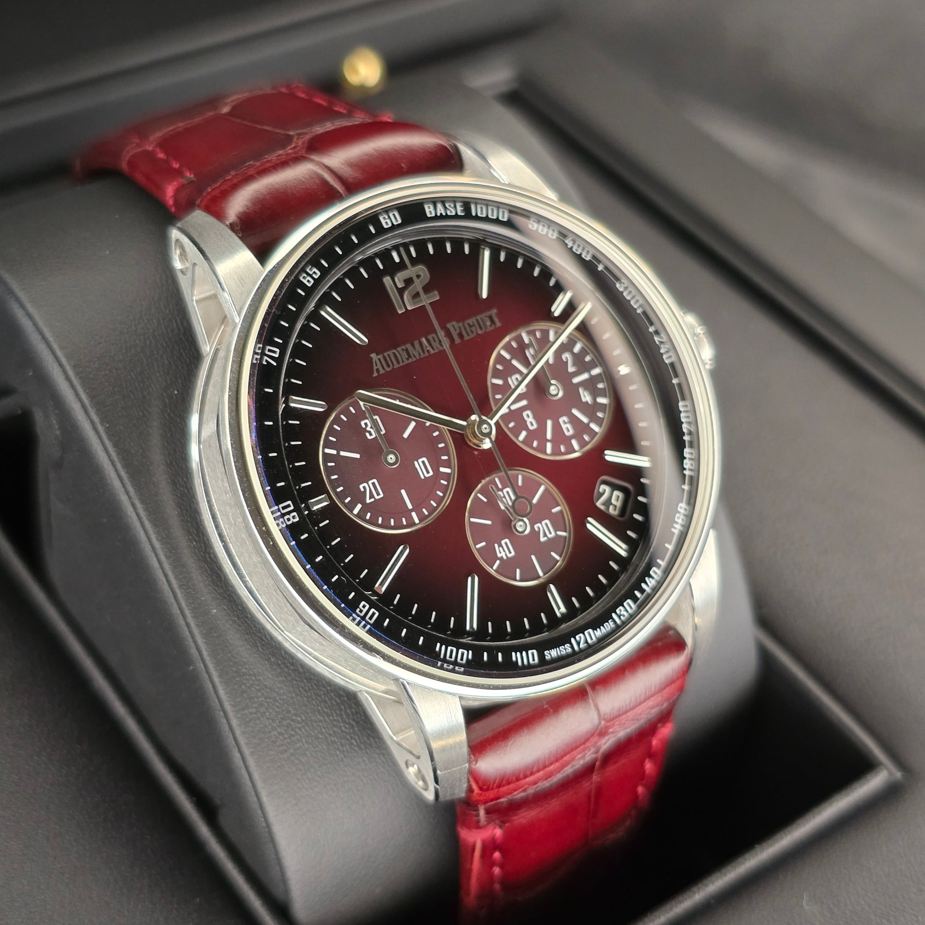 Audemars Piguet Code 11.59 Chronograph 26239BC left side case view