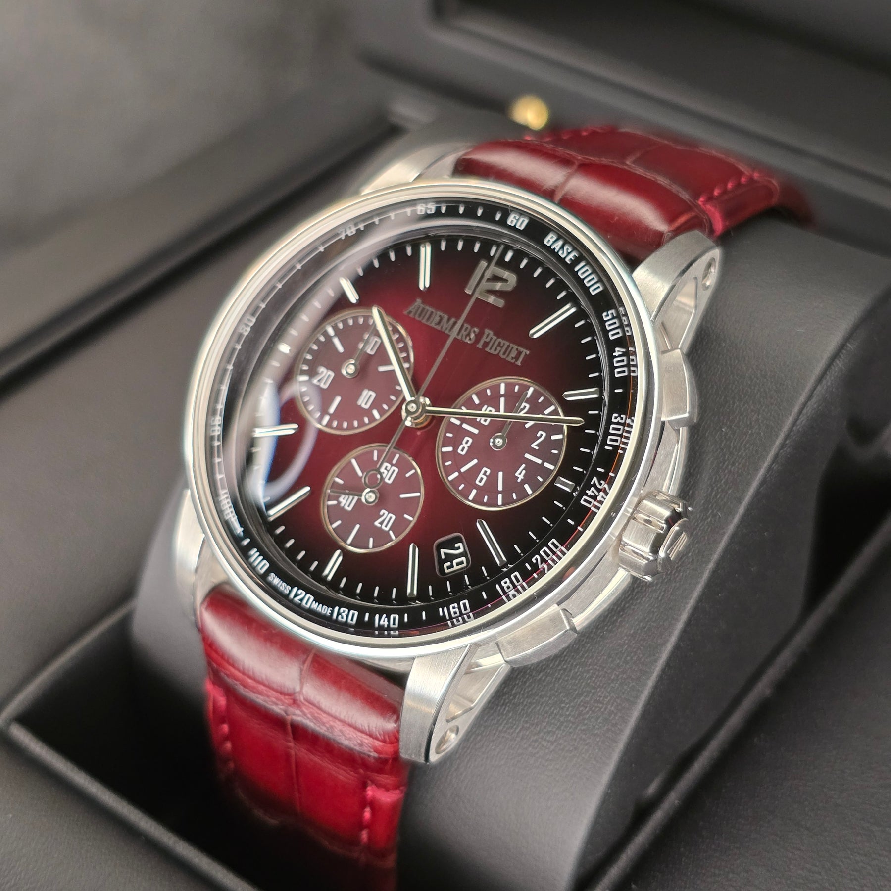 Audemars Piguet Code 11.59 Chronograph 26239BC right side case view
